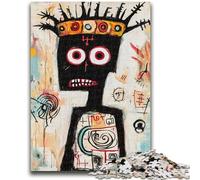Jigsaw Puzzles for Adults 1000 Pieces Basquiat-style for Age 14 Years And over Decompressing Intellectual Educational Toy Great Gift 38x26cm
