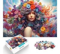 Jigsaw Puzzles for Adults 1000 Pieces beautiful goddess Home Decoration Jigsaw Puzzles 26x38cm is ideal as gifts for the whole family