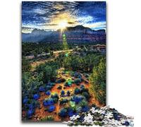Jigsaw Puzzles for Adults 1000 Pieces Beautiful Mountain River 1000 Piece Puzzle,Challenging Game Gifts for Is Ideal As A Gift for The Whole Family (26x38cm)