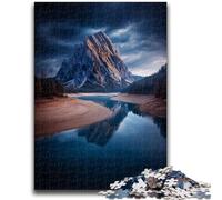 Jigsaw Puzzles for Adults 1000 Pieces Beautiful Mountains And Lakes Help The Brain Exercise Addictive Toys to Cultivate Patience A Work of Art 50x75cm
