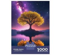 Jigsaw Puzzles for Adults 1000 Pieces Beautiful Night Puzzle for Adults Brain Teaser Game Birthday Present Educational Challenge 38x26cm/1000pcs