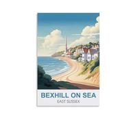 Jigsaw Puzzles for Adults 1000 Pieces，Bexhill On Sea East Sussex Educational Game jigsaw puzzle Suitable for Decompression and Wall Decor 70x50cm