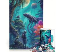 Jigsaw Puzzles for Adults 1000 Pieces Beyond Earthly Realms, Hands-on Game, Difficult And Challenge, Artists' Collection, Fine Arts 50x75cm