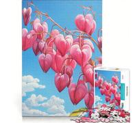 Jigsaw Puzzles for Adults 1000 Pieces Bloom in Bleeding Hearts, Hands-on Game, Difficult And Challenge, Artists' Collection, Fine Arts 50x75cm