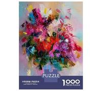 Jigsaw Puzzles for Adults 1000 Pieces Bouquet of Emotions Adult Jigsaw Hands-on Game Pattern Assembly Challenging To Complete 52x38cm/1000pcs
