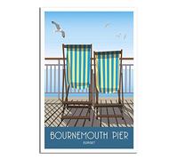 Jigsaw Puzzles for Adults 1000 Pieces，Bournemouth Pier Dorset Coast Educational Game jigsaw puzzle Suitable for Decompression and Wall Decor 70x50cm