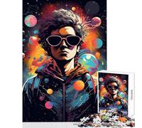 Jigsaw Puzzles for Adults 1000 Pieces Boy Is Far Out Family Game Home Decoration DIY Toys Improving Love between Couples (50X75CM)