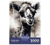 Jigsaw Puzzles for Adults 1000 Pieces Camel Sahara Charm Adult Jigsaw Hands-on Game Pattern Assembly Challenging To Complete 52x38cm/1000pcs