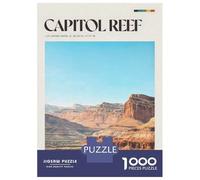 Jigsaw Puzzles for Adults 1000 Pieces Capitol Reef National Park Landscape Jigsaw for Adults DIY Toys Analysis And Logic Fun at Home Activities, 52x38cm/1000pcs