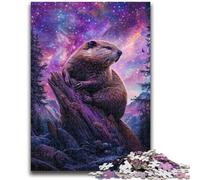 Jigsaw Puzzles for Adults 1000 Pieces Capybara Help The Brain Exercise Addictive Toys to Cultivate Patience A Work of Art 50x75cm