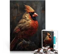 Jigsaw Puzzles for Adults 1000 Pieces Cardinal Mythical realm Lustige Spiele Geburtstagsgeschenk, Geschenke75x50cm