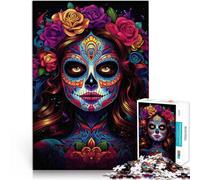 jigsaw puzzles for adults 1000 pieces Carnival Girl Made of wood,Suitable for ages 14 and up Practical game Gift for birthdays。size:50x75cm/14.96x20.47inch