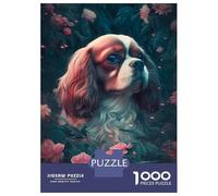 Jigsaw Puzzles for Adults 1000 Pieces Cavalier King Charles Span Adult Jigsaw Hands-on Game Pattern Assembly Challenging To Complete 70x50cm/1000pcs