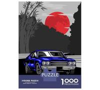 Jigsaw Puzzles for Adults 1000 Pieces Classic Car Jigsaw Puzzle Relaxing Games Precision Cutting Unique Birthday And Xmas Gifts 70x50cm/1000pcs