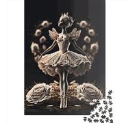 Jigsaw Puzzles for Adults 1000 Pieces Classic Dancing Body Wooden Puzzle Relaxing Puzzle Jigsaw Game Brain Teasers 1000pcs (75x50cm)