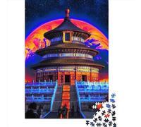 Jigsaw Puzzles for Adults 1000 Pieces Classic Dreamscape Wooden Puzzle Relaxing Puzzle Jigsaw Game Brain Teasers 1000pcs (75x50cm)