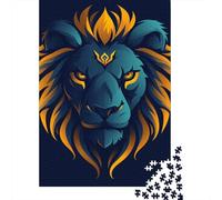 Jigsaw Puzzles for Adults 1000 Pieces Classic Lion Paper Puzzle Relaxing Puzzle Jigsaw Game Brain Teasers 1000pcs (38x26cm)
