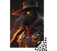 Jigsaw Puzzles for Adults 1000 Pieces Classic Plague Doctor561 Wooden Puzzle Relaxing Puzzle Jigsaw Game Brain Teasers 1000pcs (75x50cm)