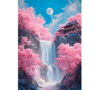 Jigsaw Puzzles For Adults 1000 Pieces Cliff Tree, Challenging jigsaw puzzles 1000 pieces 30x20inch, Educational Game, Fun Activity for Home, for puzzle Lovers