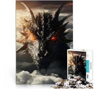 Jigsaw Puzzles for Adults 1000 Pieces Cloud Crowned Dragon God Spielspielzeug Einzigartige Wohndekoration und Geschenke75x50cm