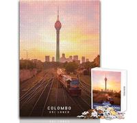 Jigsaw Puzzles for Adults 1000 Pieces Colombo Brainteaser Family Games Learning Educational Educational Toy Size 50x75cm