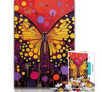 Jigsaw Puzzles for Adults 1000 Pieces Colorful Butterfly Art Adult Jigsaw,Challenging Difficult Deal As Gifts for The Whole Family (size 38x26cm)