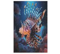 Jigsaw Puzzles for Adults 1000 Pieces Colorful Fish Wooden Puzzle Relaxing Game Brain Teasers 78×53cm