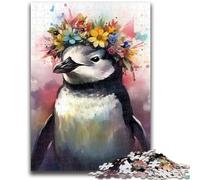 Jigsaw Puzzles for Adults 1000 Pieces Colourful Polar Bear Baby Teenager Jigsaw,Interesting Stress Reduction Parent-child Interaction (26x38cm)