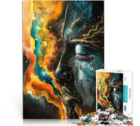 Jigsaw Puzzles for Adults 1000 Pieces Cosmic Sovereignty Herausfordernd Schwierig Geburtstagsgeschenk, Geschenke, Wandkunst38x26cm