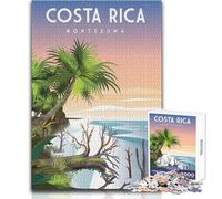 Jigsaw Puzzles for Adults 1000 Pieces Costa Rica Brainteaser Family Games Learning Educational Educational Toy Size 38x26cm