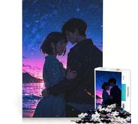 Jigsaw Puzzles for Adults 1000 Pieces Couple Distant Dream, Educational Game, Home Art Decor, for Is Ideal As A Gift 50x75cm