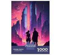 Jigsaw Puzzles for Adults 1000 Pieces Couple Reigns The World Puzzles for Adults Family Games Difficult Hard Challenging To Complete 38x26cm/1000pcs