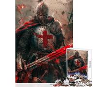 Jigsaw Puzzles for Adults 1000 Pieces Crusade Conquest Impossible Game Difficult Challenge Educational Toy Improving Love between Couples (26X38cm)
