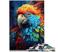 jigsaw puzzles for adults 1000 pieces cute parrot Hand speed competition 26x38cm Artists Collection Fine Art for teenager 14+