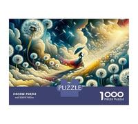 Jigsaw Puzzles for Adults 1000 Pieces Dandelion Dreamscape-1 Puzzle for Adults Brain Teaser Game Birthday Present Educational Challenge 38x26cm/1000pcs