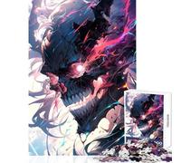 Jigsaw Puzzles for Adults 1000 Pieces Dark Death Skull Educational Toy Gift For Birthdays Relax Games Every Piece Is Unique - Size 38x26cm