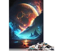 Jigsaw Puzzles for Adults 1000 Pieces Dark Matter Planetary Jigsaw Puzzle Adult Creative Puzzles Brain Teaser Puzzles For Adults And Teenagers Gifts 38x26cm/1000pcs