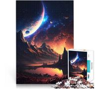 Jigsaw Puzzles for Adults 1000 Pieces Dawn On Universe Lernspiele Heimdekoration Geschenke für Freunde und Familie75x50cm