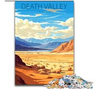 Jigsaw Puzzles for Adults 1000 Pieces Death Valley California, Suitable for People Aged 14 And Above Challenging To Complete But Fun And Humorous Great Gift 50x75cm