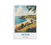 Jigsaw Puzzles for Adults 1000 Pieces，Devon England Educational Game jigsaw puzzle Suitable for Decompression and Wall Decor 38x26cm