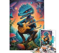 Jigsaw Puzzles for Adults 1000 Pieces Dinosaur Steampunk Ballads Adult Puzzles Relax Games Difficult Hard Gifts for Friends And Family (Size 38x26cm)
