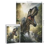 Jigsaw Puzzles for Adults 1000 Pieces Dinosaur Wooden Puzzle Relaxing Game Brain Teasers 78×53cm