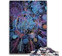 Jigsaw Puzzles for Adults 1000 Pieces Dream Catcher Oil Painting Adult Jigsaw,Birthday Present, Gifts, Wall Art for Age 14 Years Up (50x75cm)