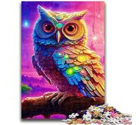 Jigsaw Puzzles for Adults 1000 Pieces Dream Owl Teenager Puzzles,Game Toys Every Piece Is Unique - Challenging Family Fun Game (38x26cm)