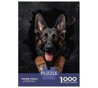 Jigsaw Puzzles for Adults 1000 Pieces Dutch Shepherd Jigsaw for Adults Family Game Staycation Kill Time Great Gift for Gaming 52x38cm/1000pcs