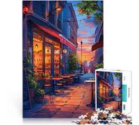 Jigsaw Puzzles for Adults 1000 Pieces Early Evening Charm Anime Quizspiel eignet sich ideal als Geschenk für die ganze Familie75x50cm