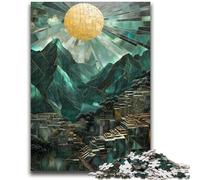 Jigsaw Puzzles for Adults 1000 Pieces El Dorado Kintsugi Mosaic Staycation Kill Time Educational Game Birthday Gift 50x75cm