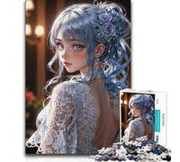Jigsaw Puzzles for Adults 1000 Pieces Enchanting Innocence Unique Challenge Game Stress Reliever Birthday Gifts 38x52cm(1000pcs)