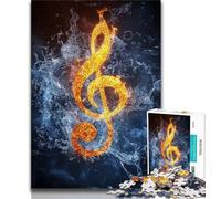 Jigsaw Puzzles for Adults 1000 Pieces English Symbol Fantasy Puzzles,Vibrant And Unique Design Relaxing & Challenging Puzzle Experience (size 38x26cm)