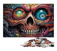 Jigsaw Puzzles for Adults 1000 Pieces Evil Strange Species Challenging Game Toys Christmas Puzzle Presents 1000 PCS(38x26cm)